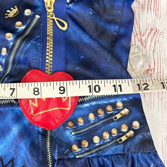 Disneys Descendants 2 - Evie Costume Top Size Girls Small - Picture 11 of 11